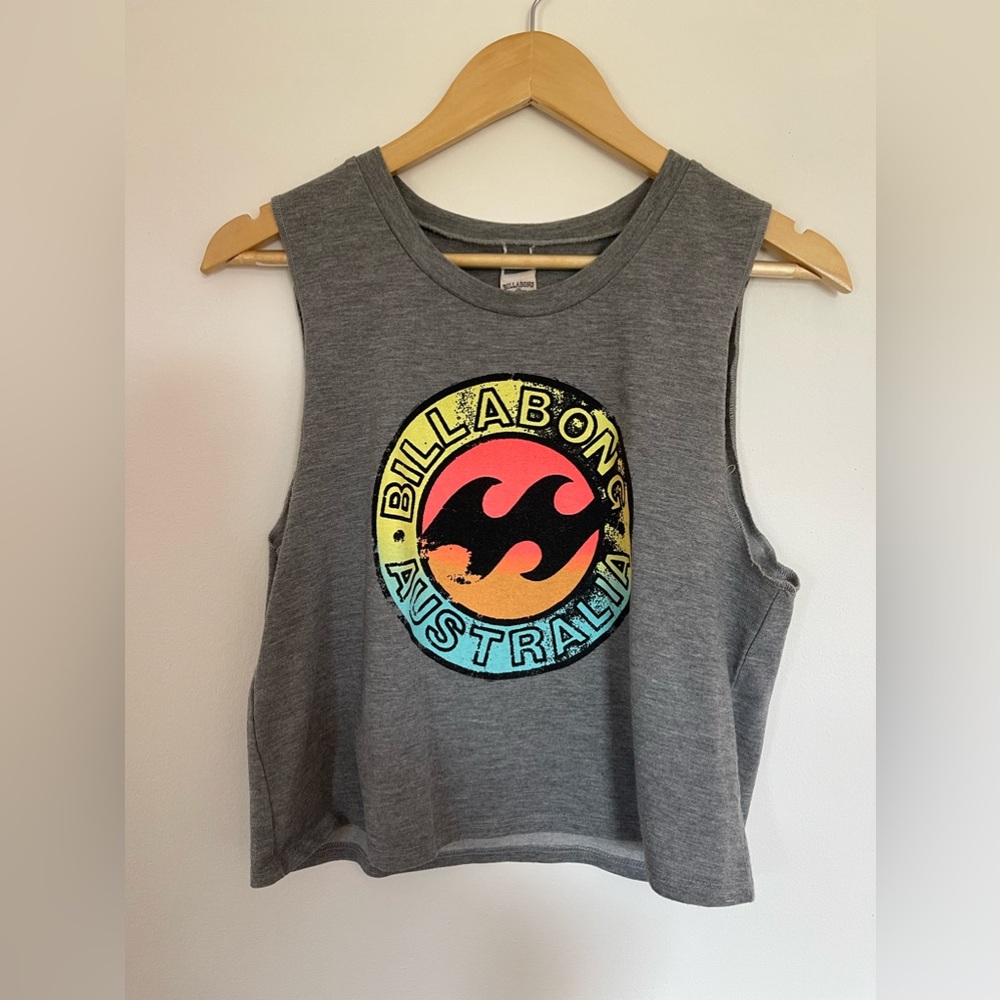 Billabong Australia muscle crop tank M